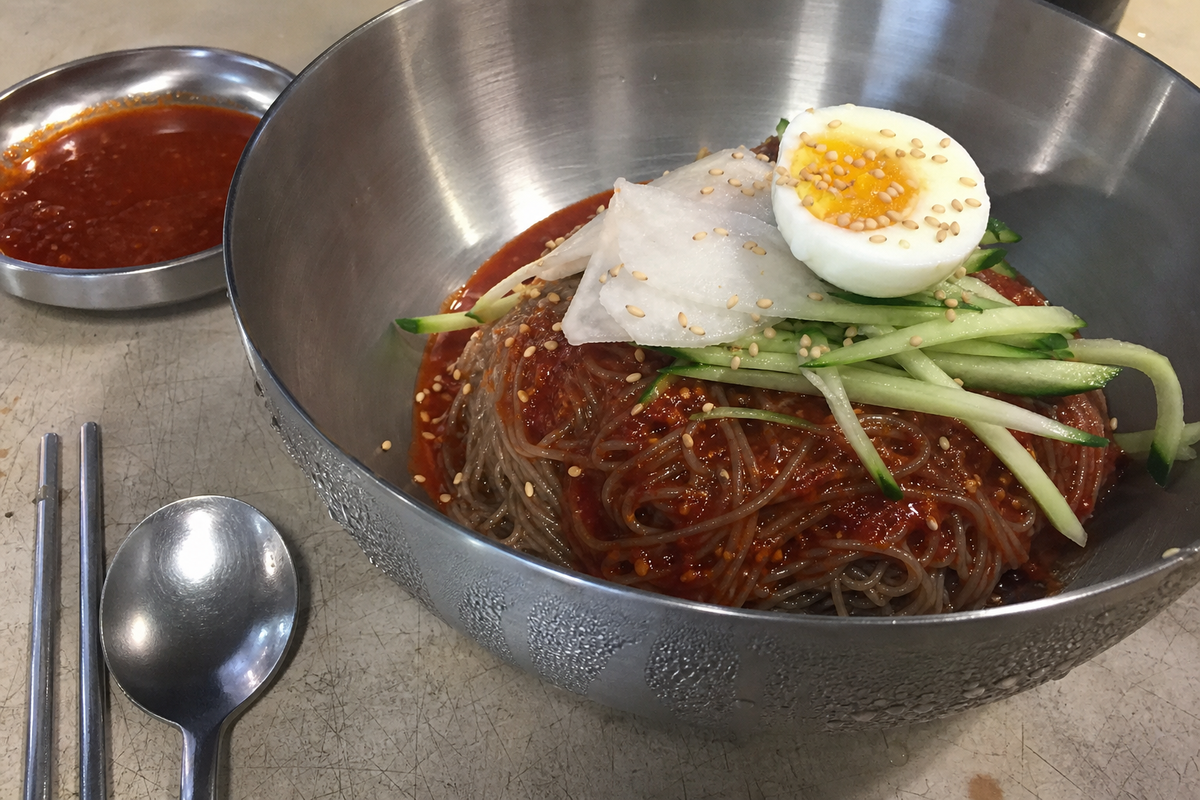 비빔냉면 만드는 법 새콤달콤 비빔장 황금비율