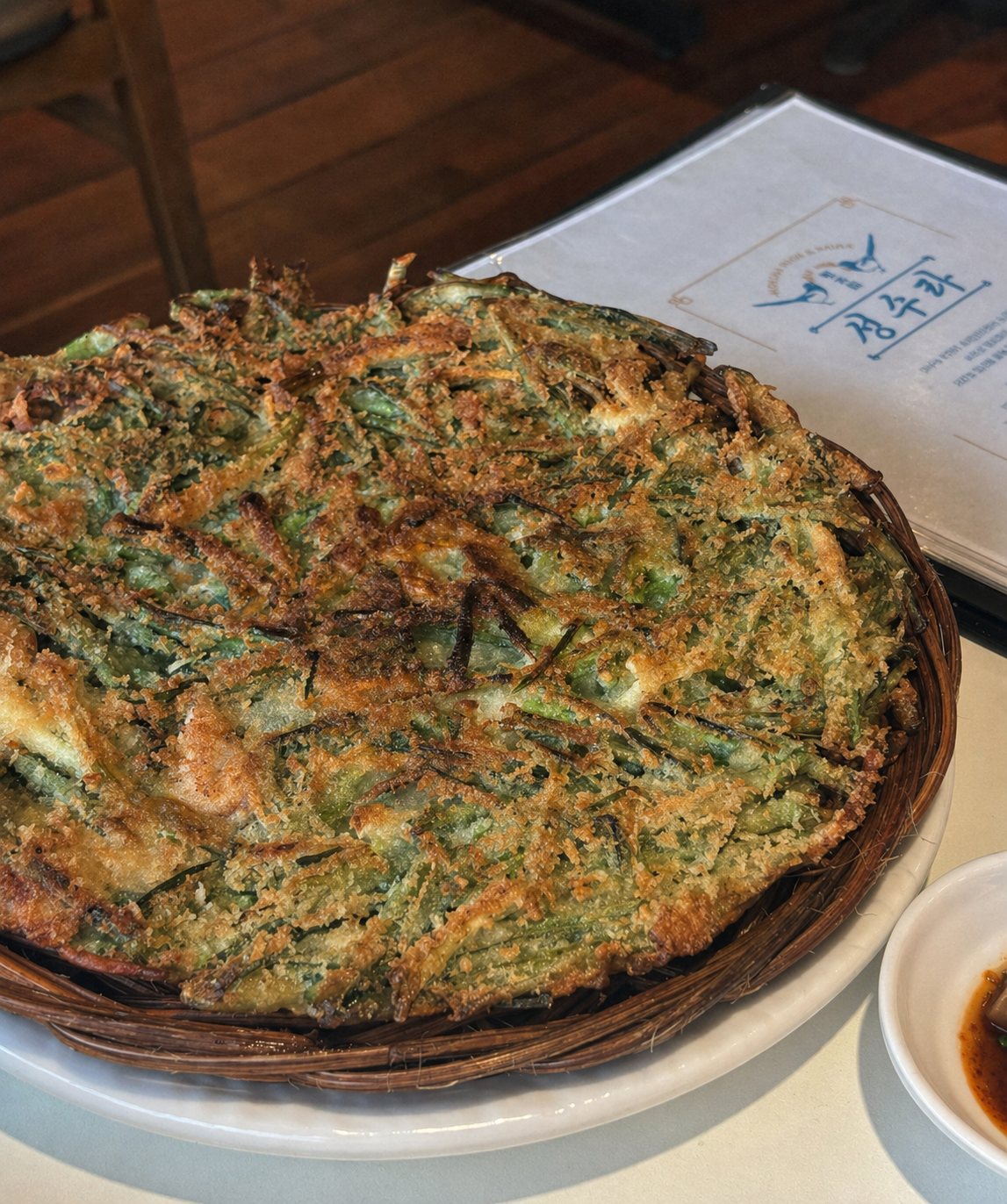 성수라 파전 메뉴