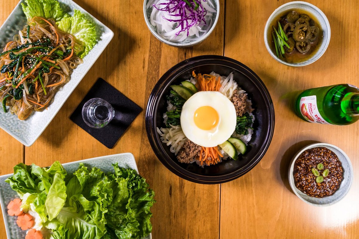 집비빔밥 만드는 법 나물 고추장 양념 한그릇