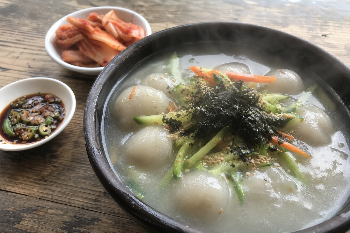 감자옹심이 만드는 법 쫀득 강원도 별미