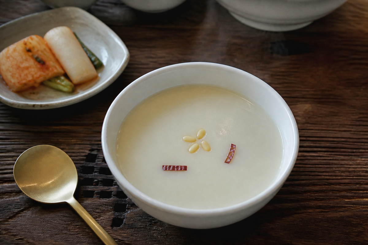 잣죽 고소하게