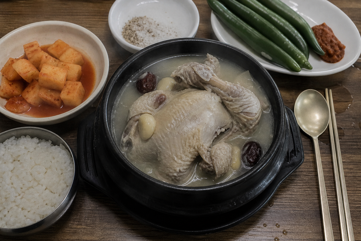 말복 보양식 한 상