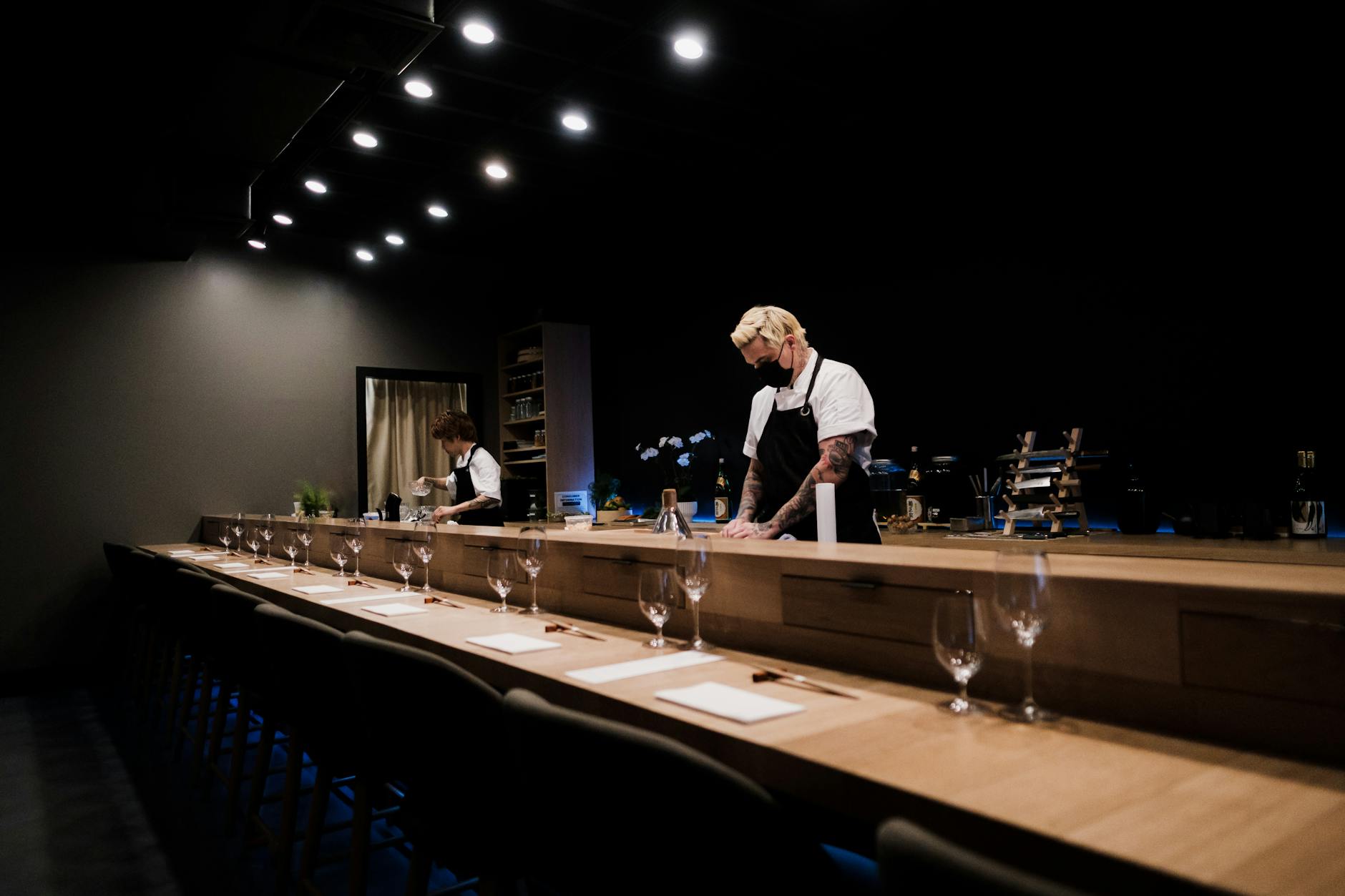 Sushi Ryo omakase counter