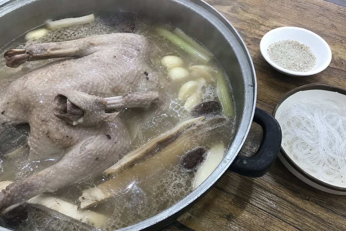 오리백숙 끓이는 법 중복 보양식