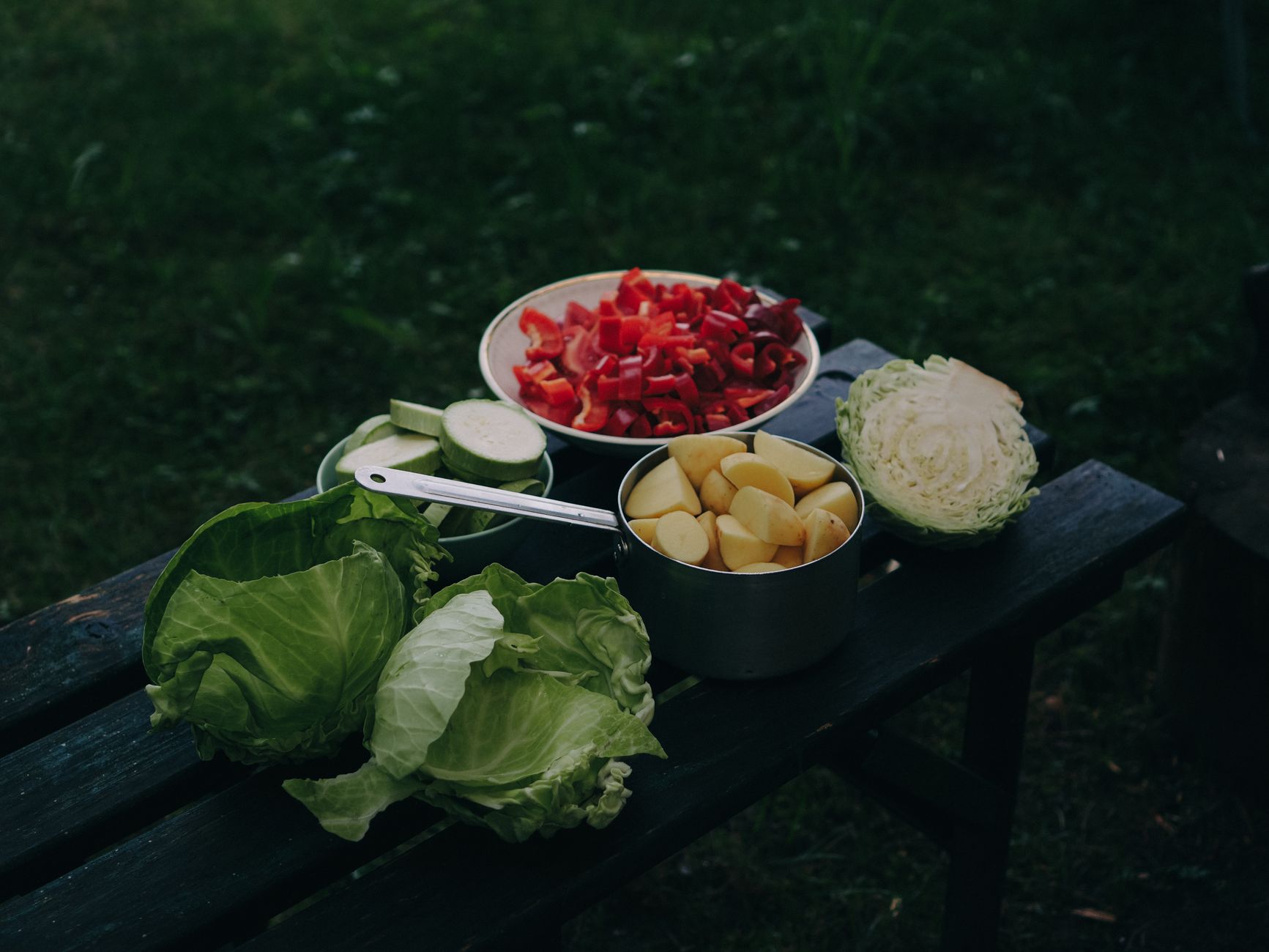🥬 우거지 손질